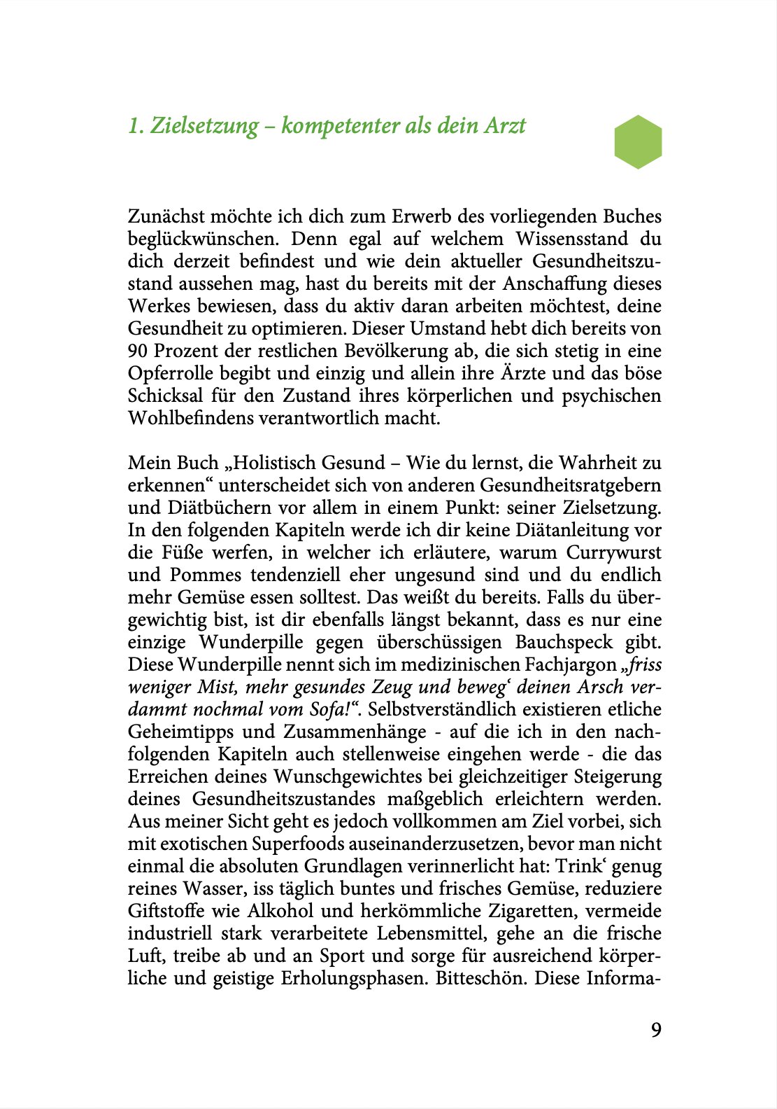 HOLISTISCH GESUND - Wie du lernst, die Wahrheit zu erknnen.