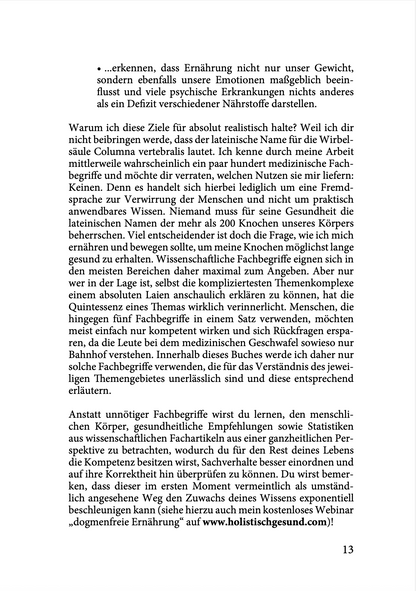 HOLISTISCH GESUND - Wie du lernst, die Wahrheit zu erknnen.