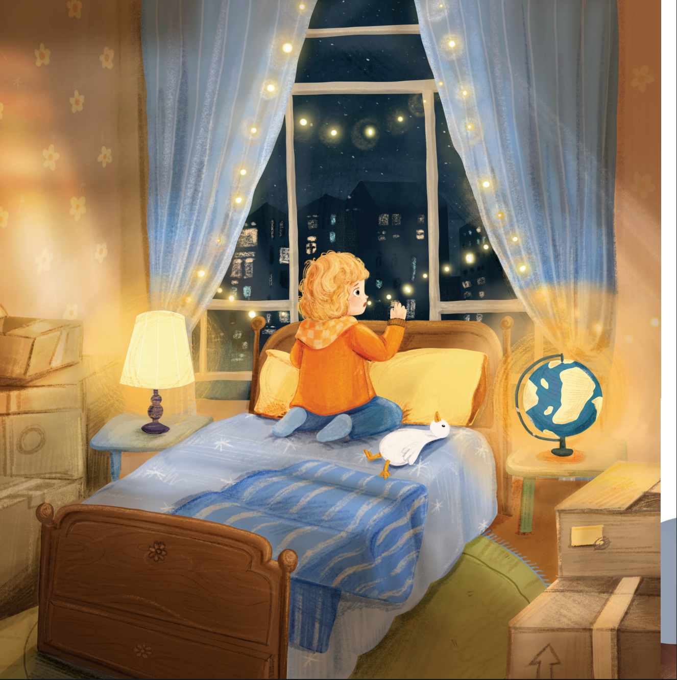 LUCA UND DIE SCHULE DER KRAFTVOLLEN GEDANKEN - Ein Buch über die Kraft der positiven Gedanken — mit 70 gereimten Affirmationen