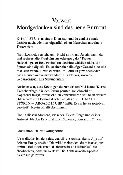 WIE MAN SEINE KOLLEGEN NICHT UMBRINGT?! Der (halbwegs) legale Survival-Guide für Schreibtischtäter