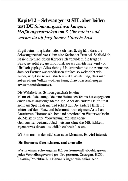 SOS, ICH WERDE VATER?! Der (halbwegs) perfekte Survival-Guide für werdende Papas
