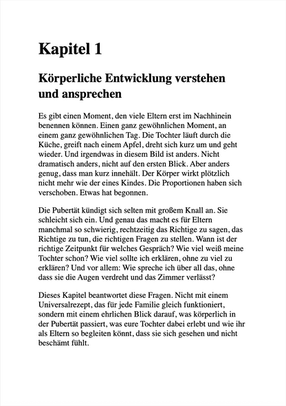 MEINE TOCHTER WIRD ZUM TEENAGER - 100 Fragen aus der Pubertät und wie Eltern richtig reagieren