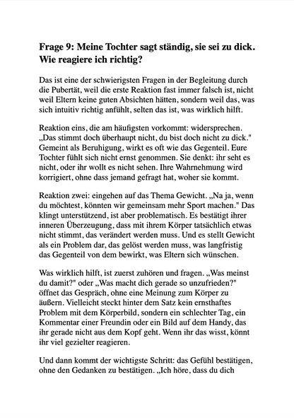 MEINE TOCHTER WIRD ZUM TEENAGER - 100 Fragen aus der Pubertät und wie Eltern richtig reagieren