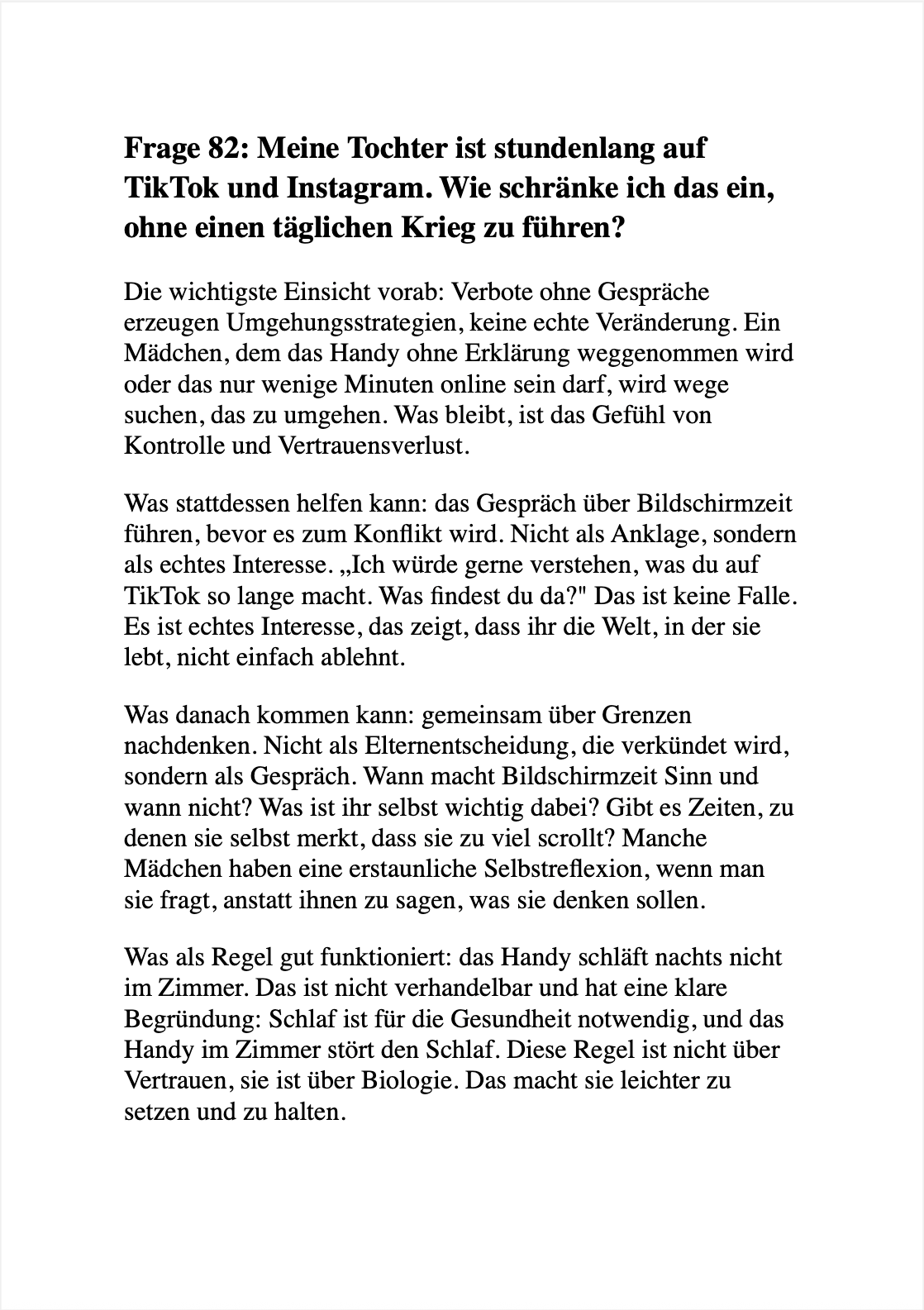 MEINE TOCHTER WIRD ZUM TEENAGER - 100 Fragen aus der Pubertät und wie Eltern richtig reagieren