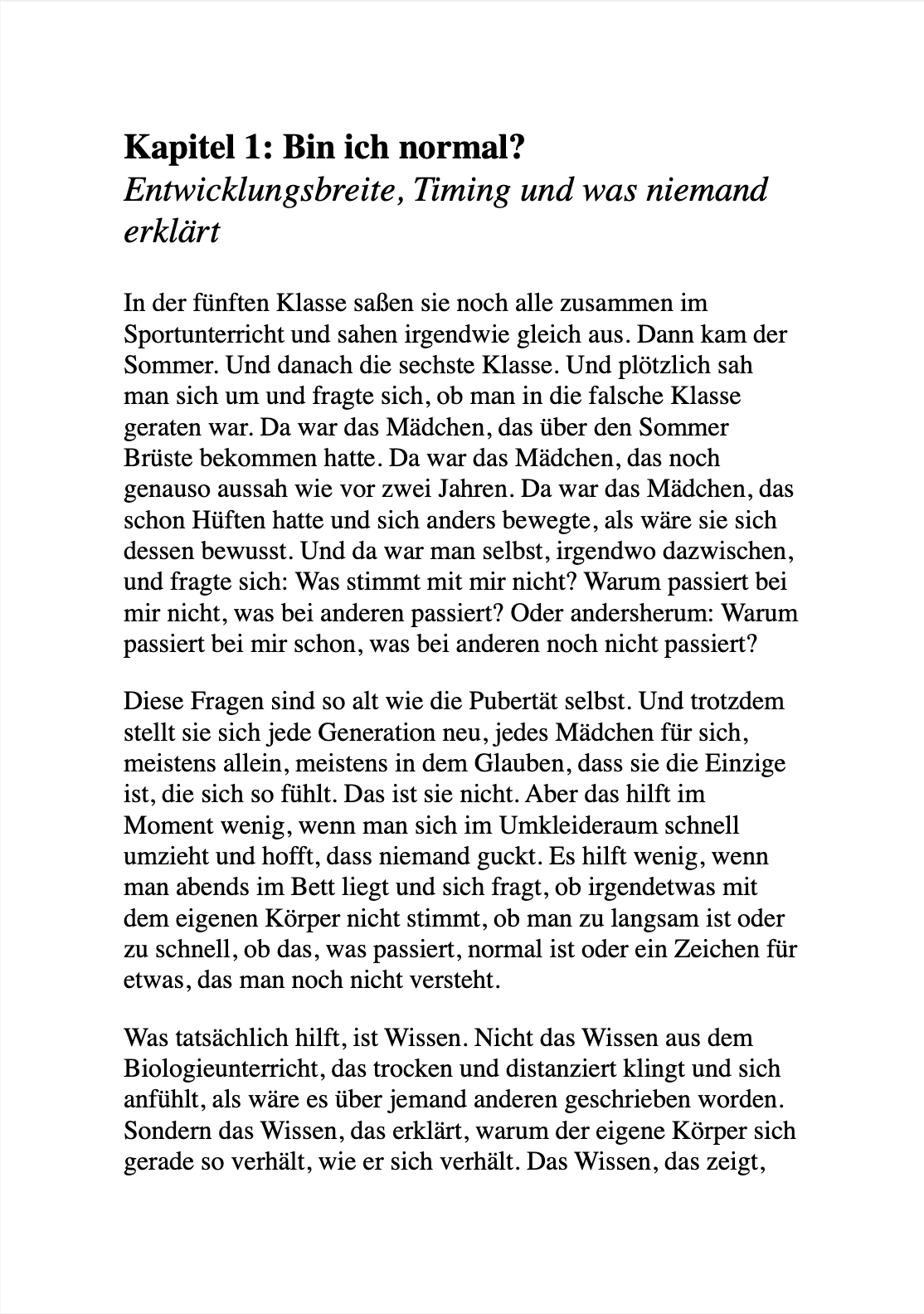 ALLES, WAS EIN TEENAGER-MÄDCHEN ÜBER DIE PUBERTÄT WISSEN SOLLTE - Pickel, Pille und Co.