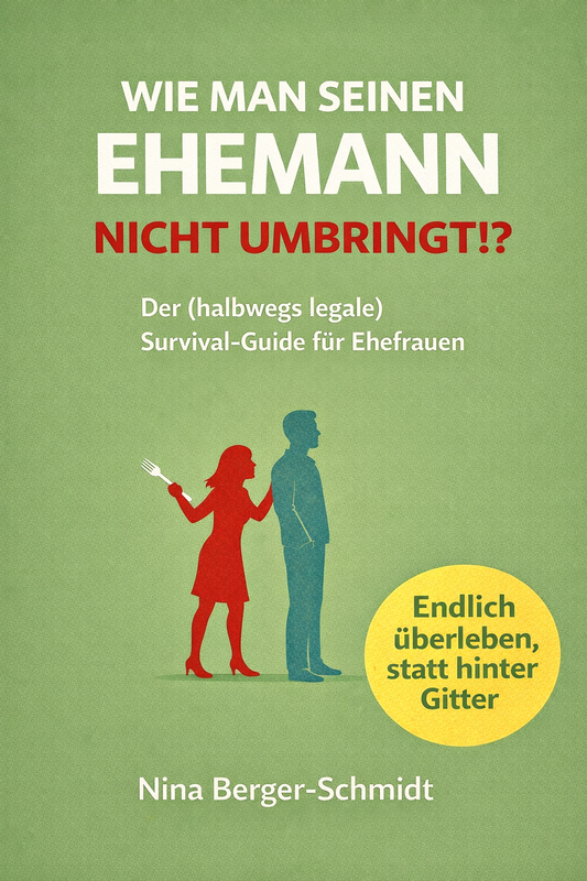 WIE MAN SEINEN EHEMANN NICHT UMBRINGT - Der (halbwegs legale) Survival-Guide für Ehefrauen