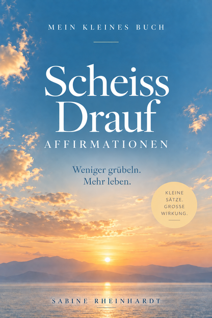 MEIN KLEINES BUCH MIT SCHEIẞ DRAUF AFFIRMATIONEN