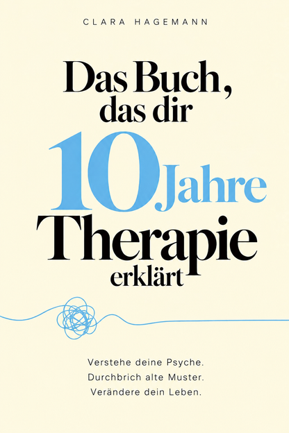 DAS BUCH, DAS DIR 10 JAHRE THERAPIE ERKLÄRT