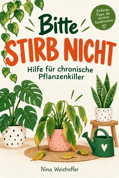 BITTE STIRB NICHT - Hilfe für chronische Pflanzenkiller