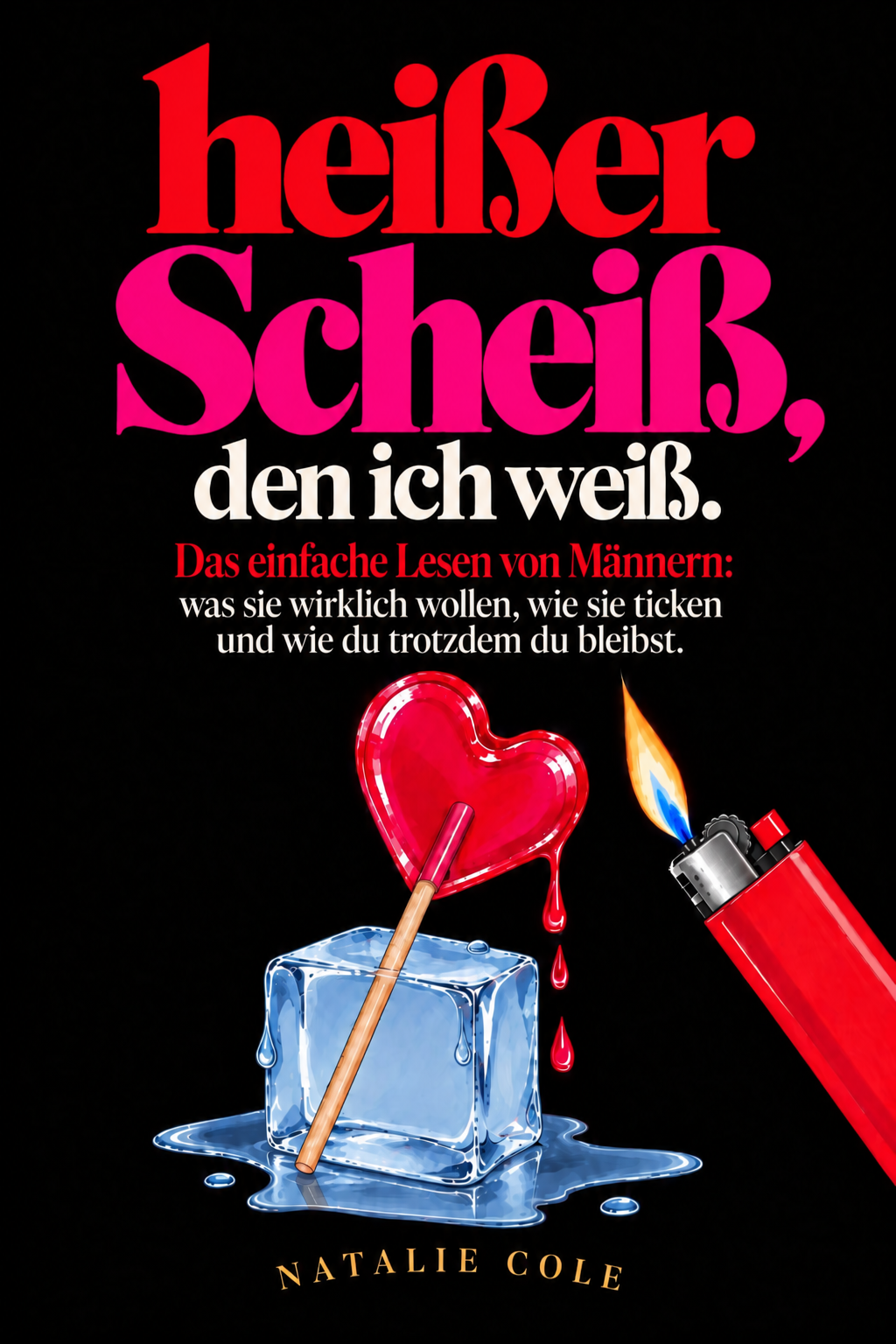 HEIẞER SCHEIß, DEN ICH WEIẞ - Das einfache Lesen von Männern: Was sie wirklich wollen, wie sie ticken und wie du trotzdem du bleibst.