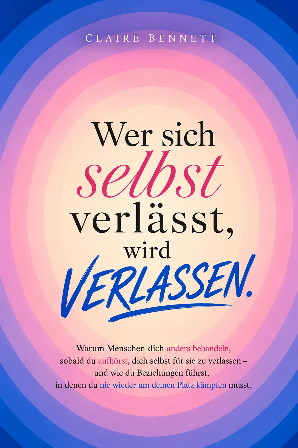 WER SICH SELBST VERLÄSST, WIRD VERLASSEN